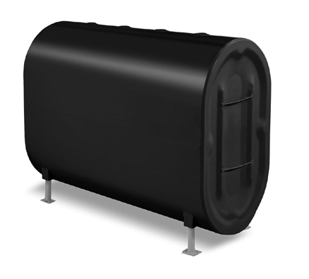 Granby 275-gallon standard steel oil tank