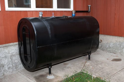 New aboveground oil tank installation in Suffolk County